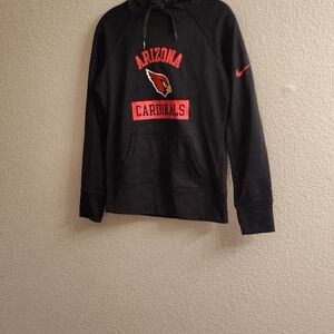 Nike NFL Black and Red Arizona Cardinals Sweatshirt B35